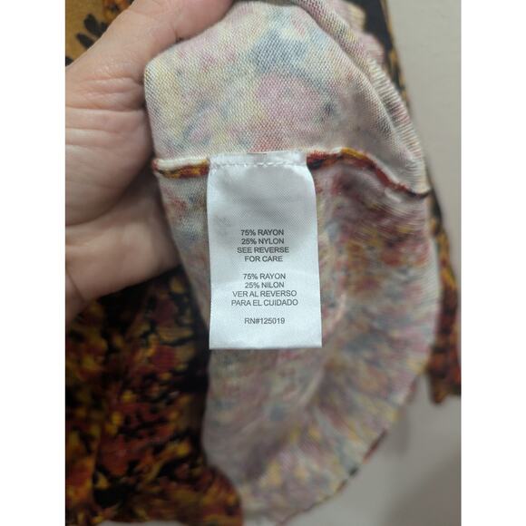 Women's gorgeous autumn toned  cardigan by Joseph A size Large - Picture 5 of 10